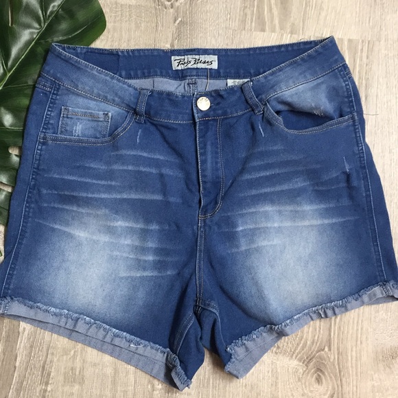 Paris Blues Pants - Paris Blues soft stretchy Jean shorts size 16